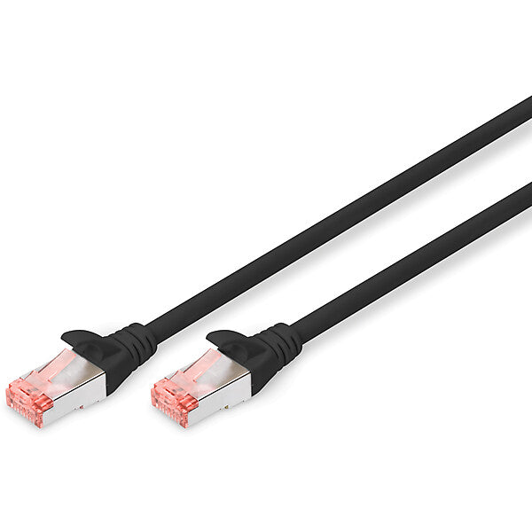 DIGITUS Patchkabel Cat6 S/FTP LSZH AWG27/7 1m sw DK-1644-010/BL